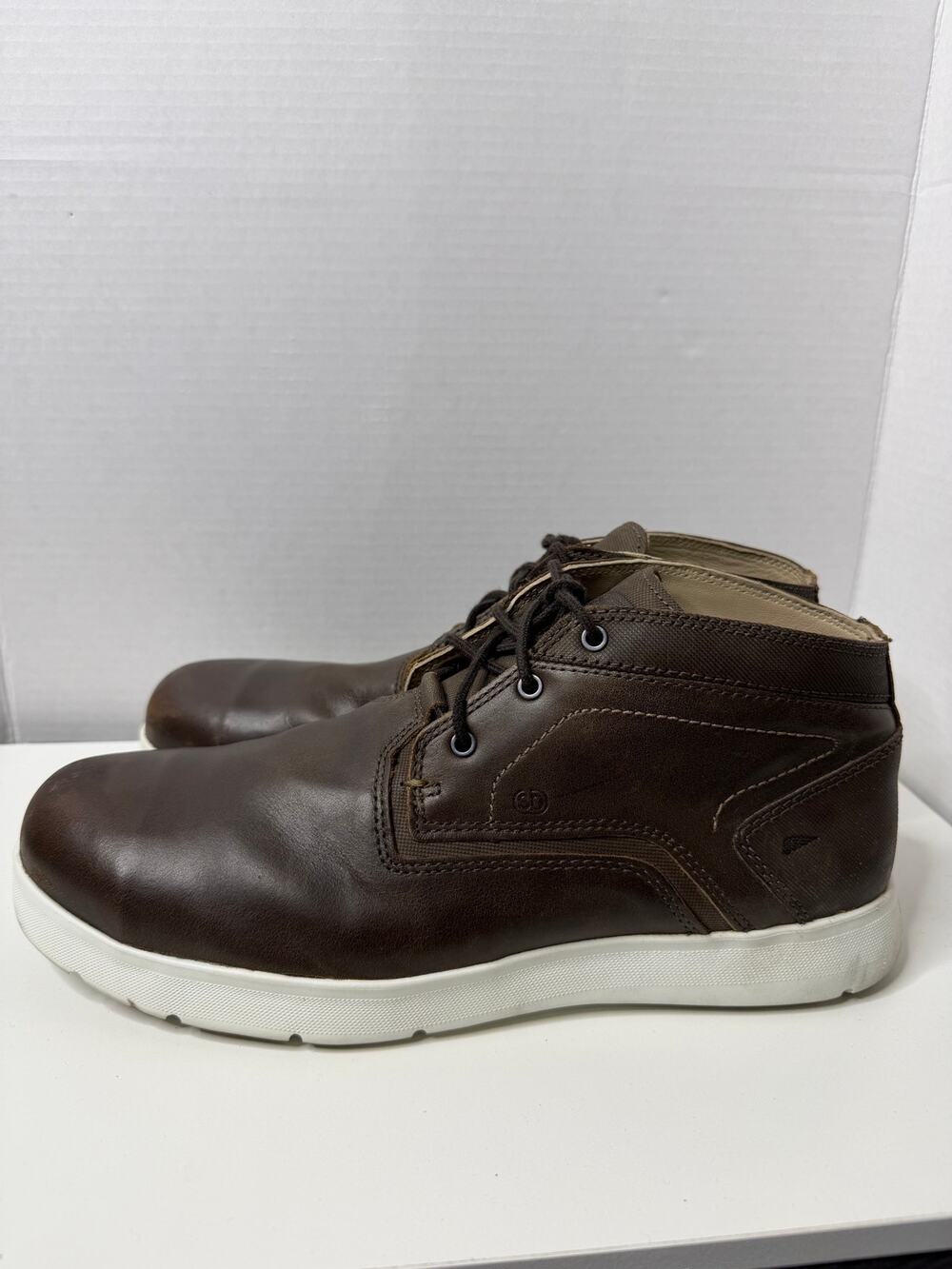 Red Wings Mens Cross LITE Chukka Leather Boots Safety Toe Work #6719 Brown 12